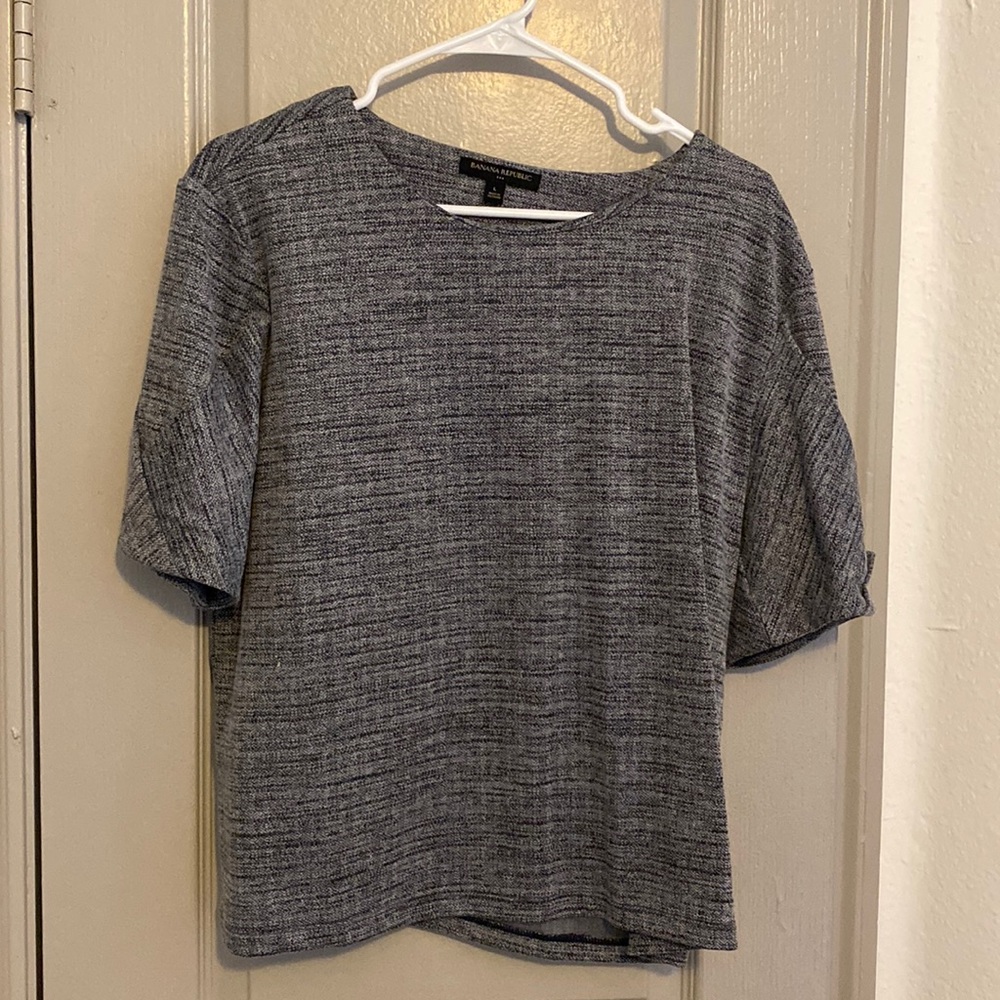 Banana Republic knit short sleeve top